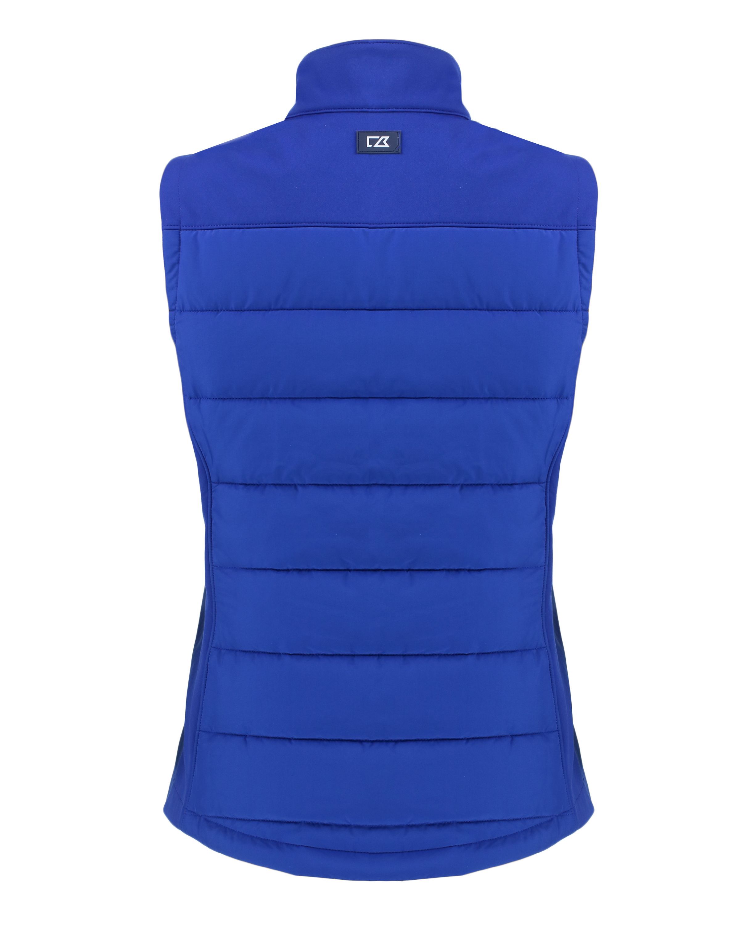 Cutter & Buck Evoke Recycled Honeycomb Fleece Womens Hybrid Full Zip Vest 81