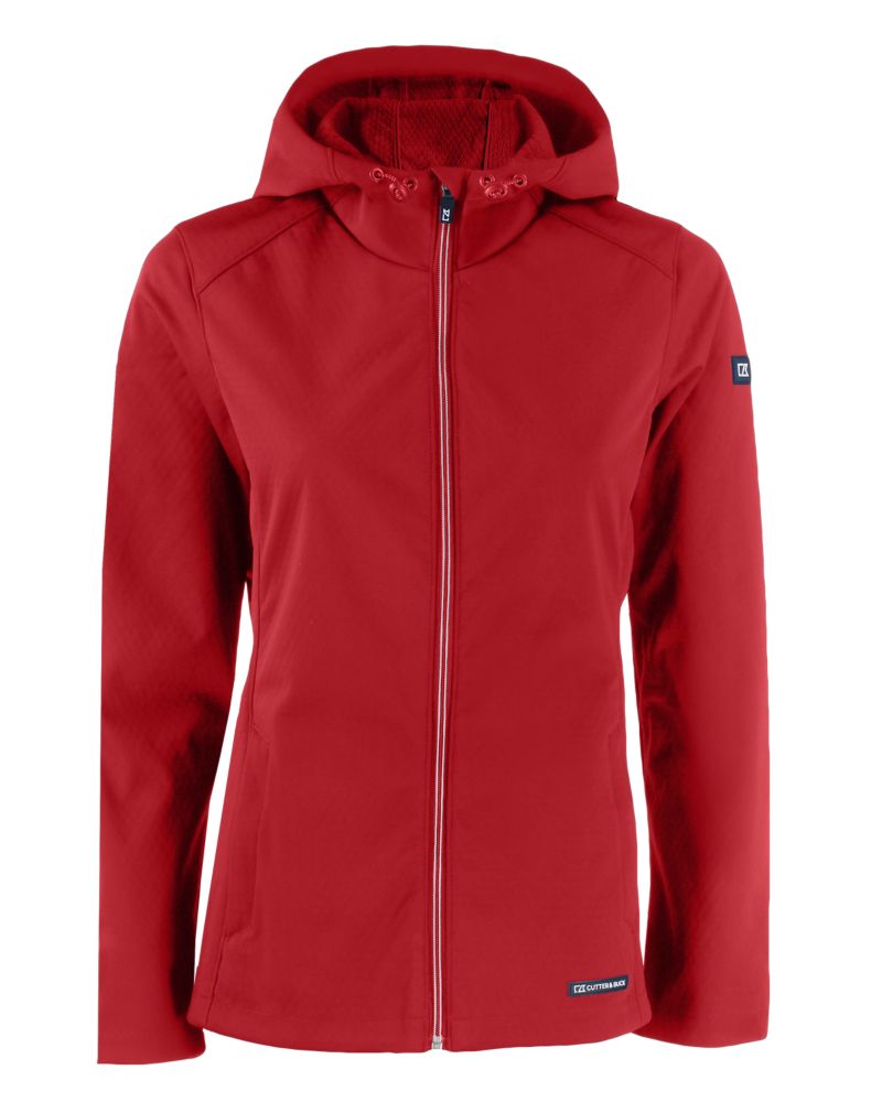 Cutter & Buck Evoke Recycled Honeycomb Fleece Womens Full Zip Jacket 107