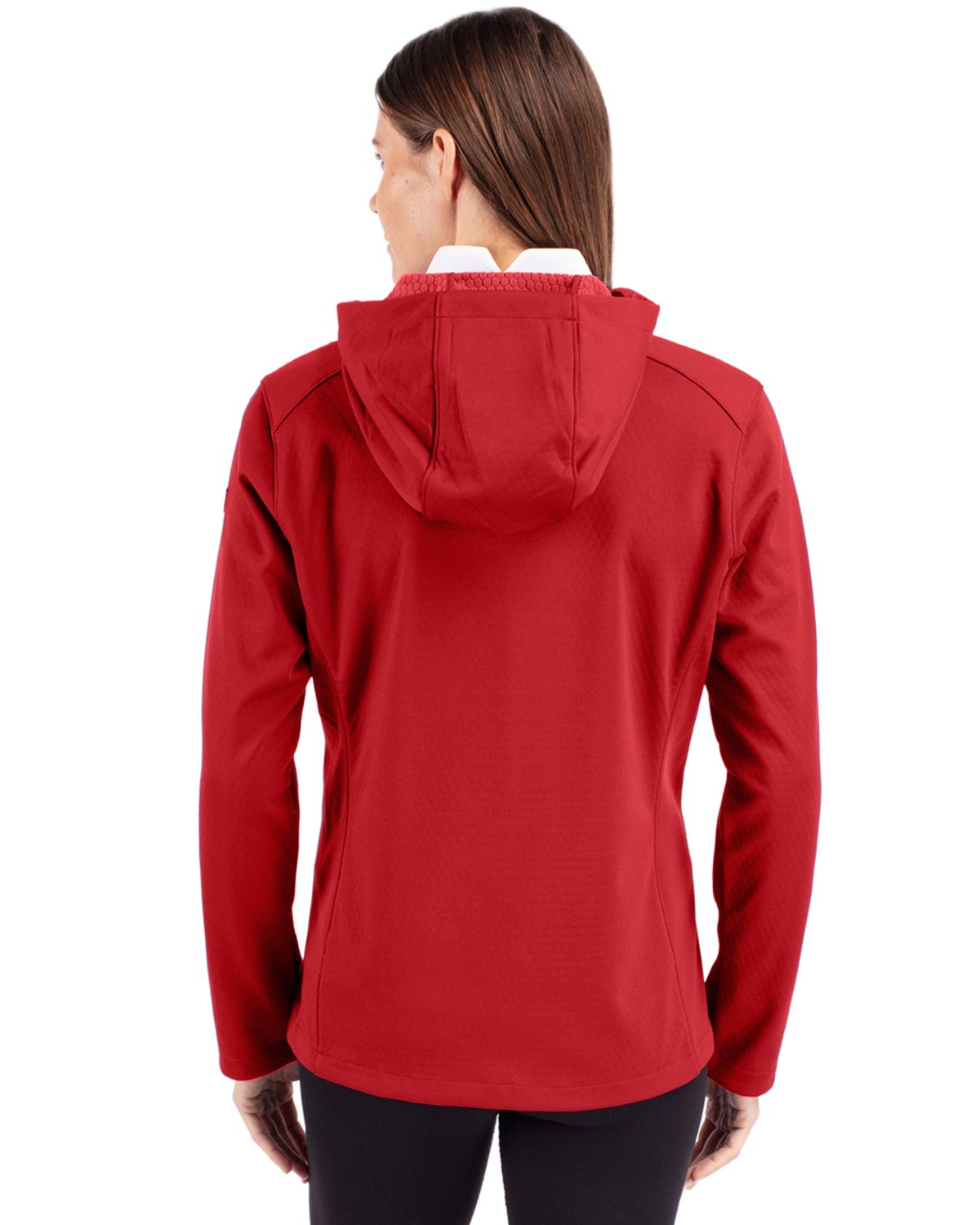 Cutter & Buck Evoke Recycled Honeycomb Fleece Womens Full Zip Jacket 118