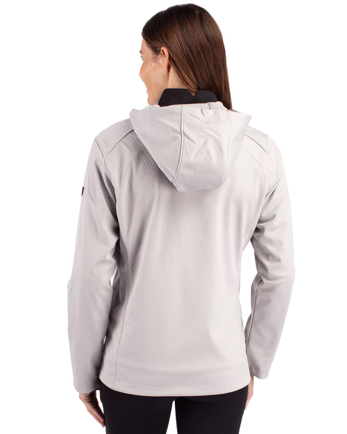 Cutter & Buck Evoke Recycled Honeycomb Fleece Womens Full Zip Jacket 9
