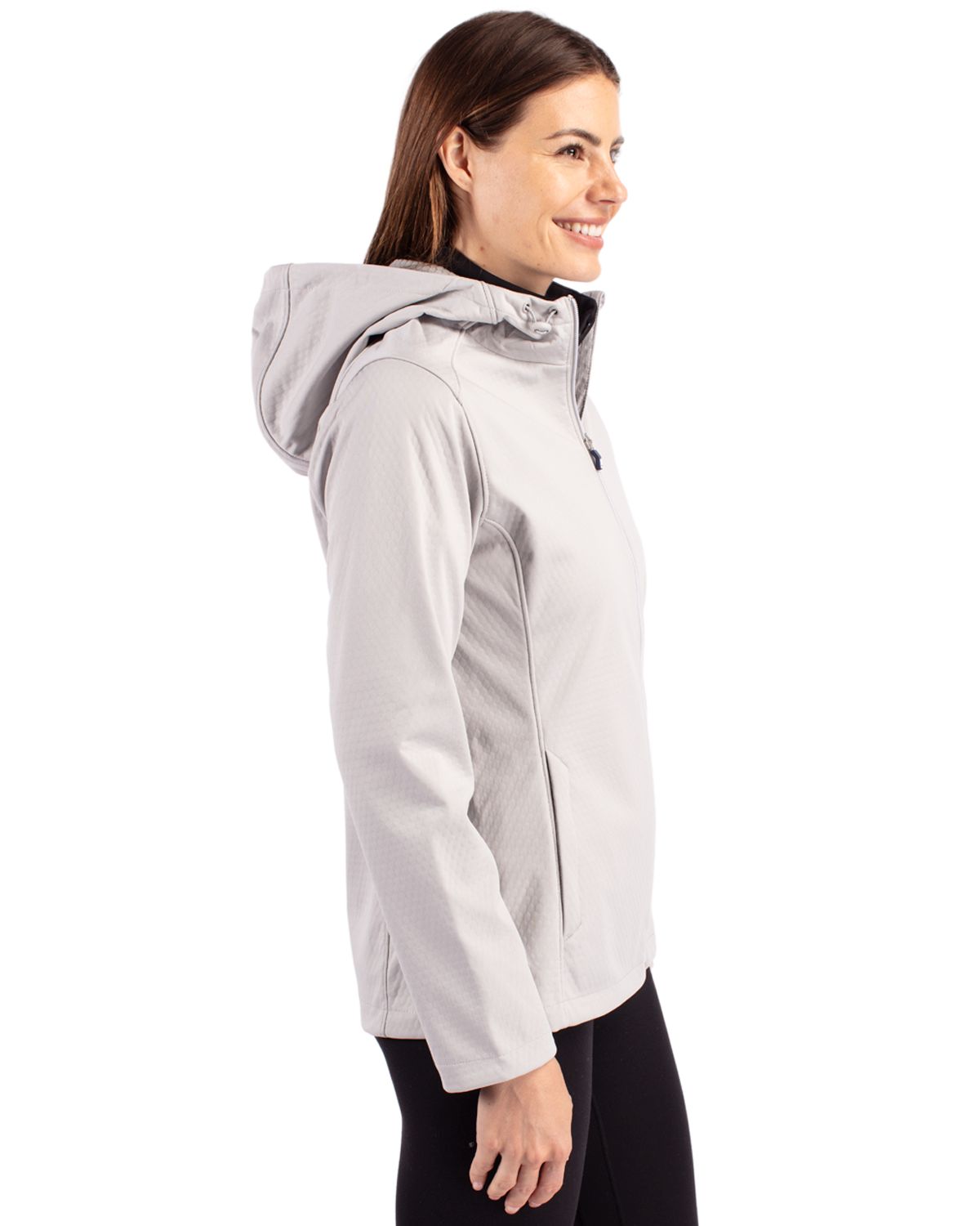 Cutter & Buck Evoke Recycled Honeycomb Fleece Womens Full Zip Jacket 119