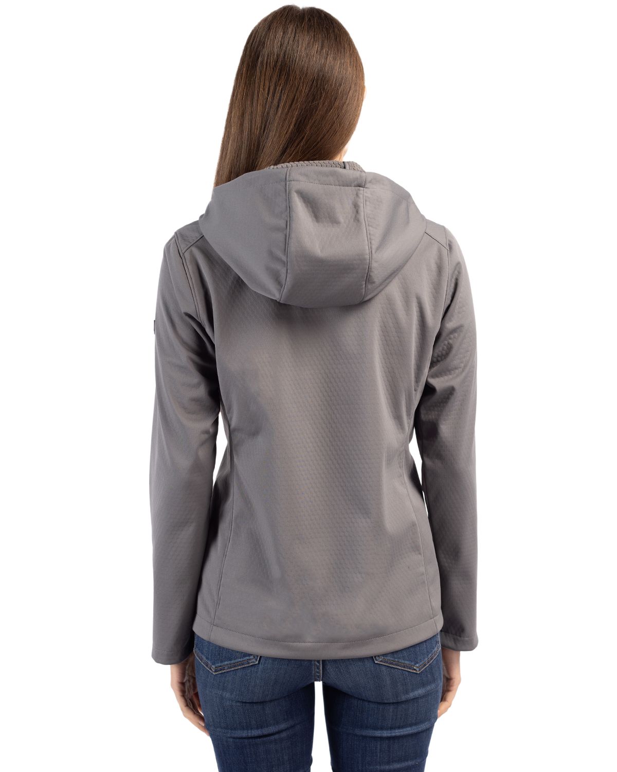 Cutter & Buck Evoke Recycled Honeycomb Fleece Womens Full Zip Jacket 120