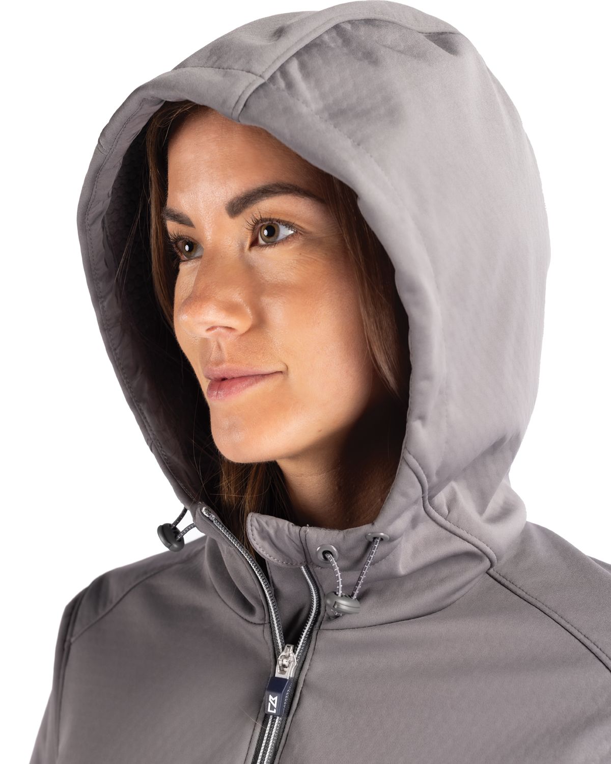 Cutter & Buck Evoke Recycled Honeycomb Fleece Womens Full Zip Jacket 98