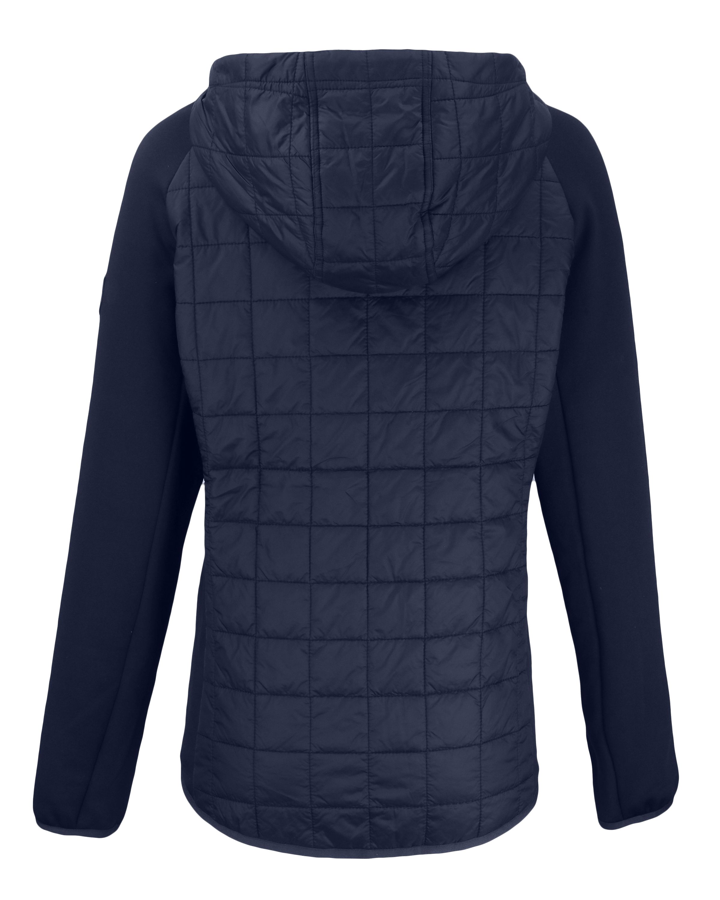 Cutter & Buck Rainier Recycled Insulated Hybrid Puffer Womens Full Zip Jacket 41