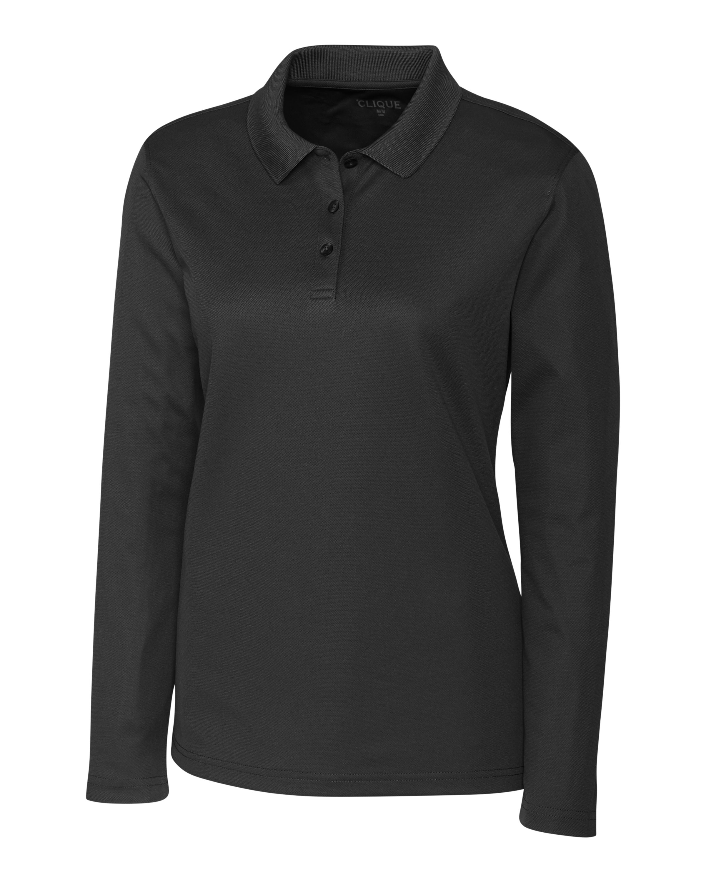 Clique Spin Eco Performance Pique Long Sleeve Womens Polo-Clique