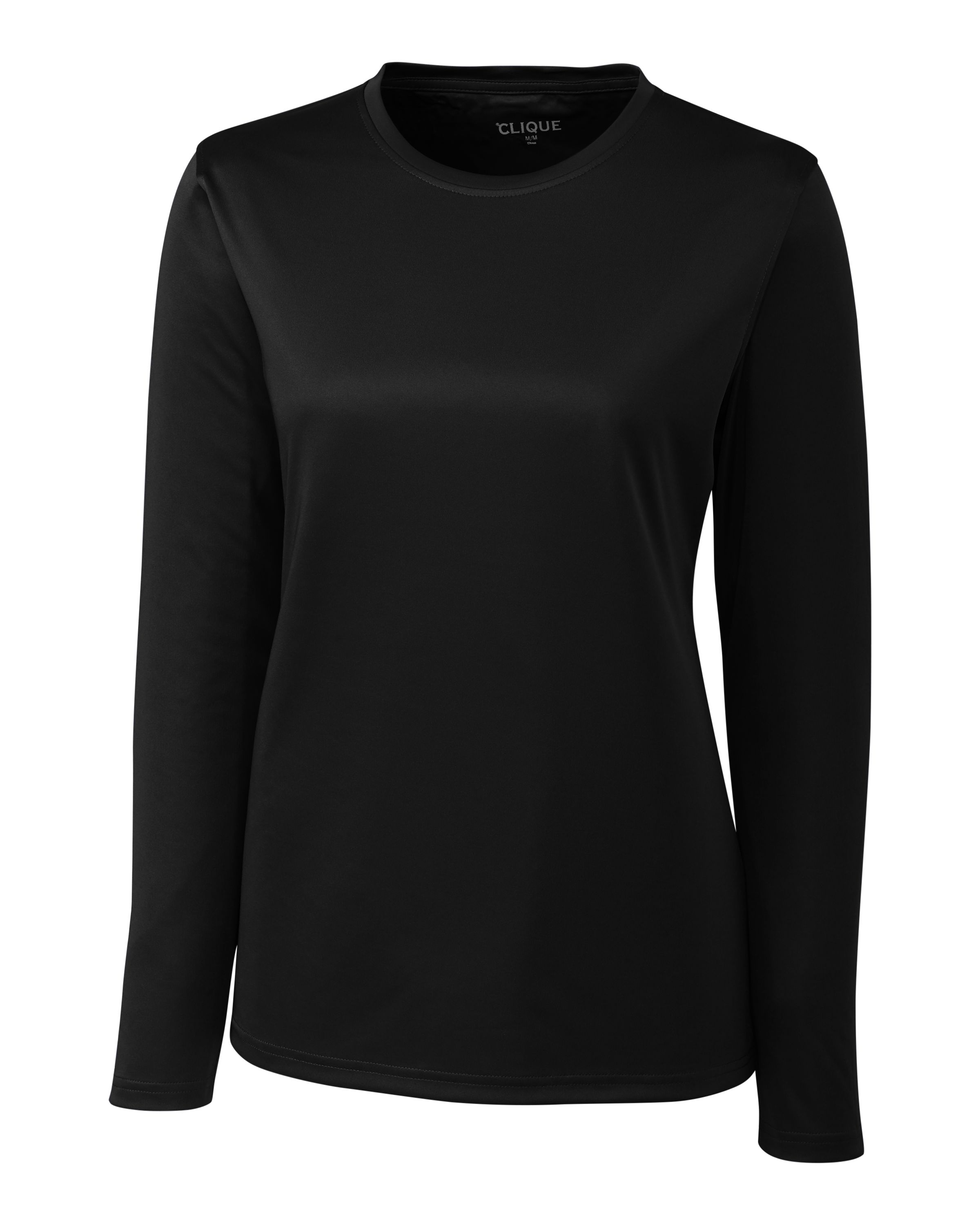 Clique Spin Eco Performance Long Sleeve Womens Tee Shirt-Clique