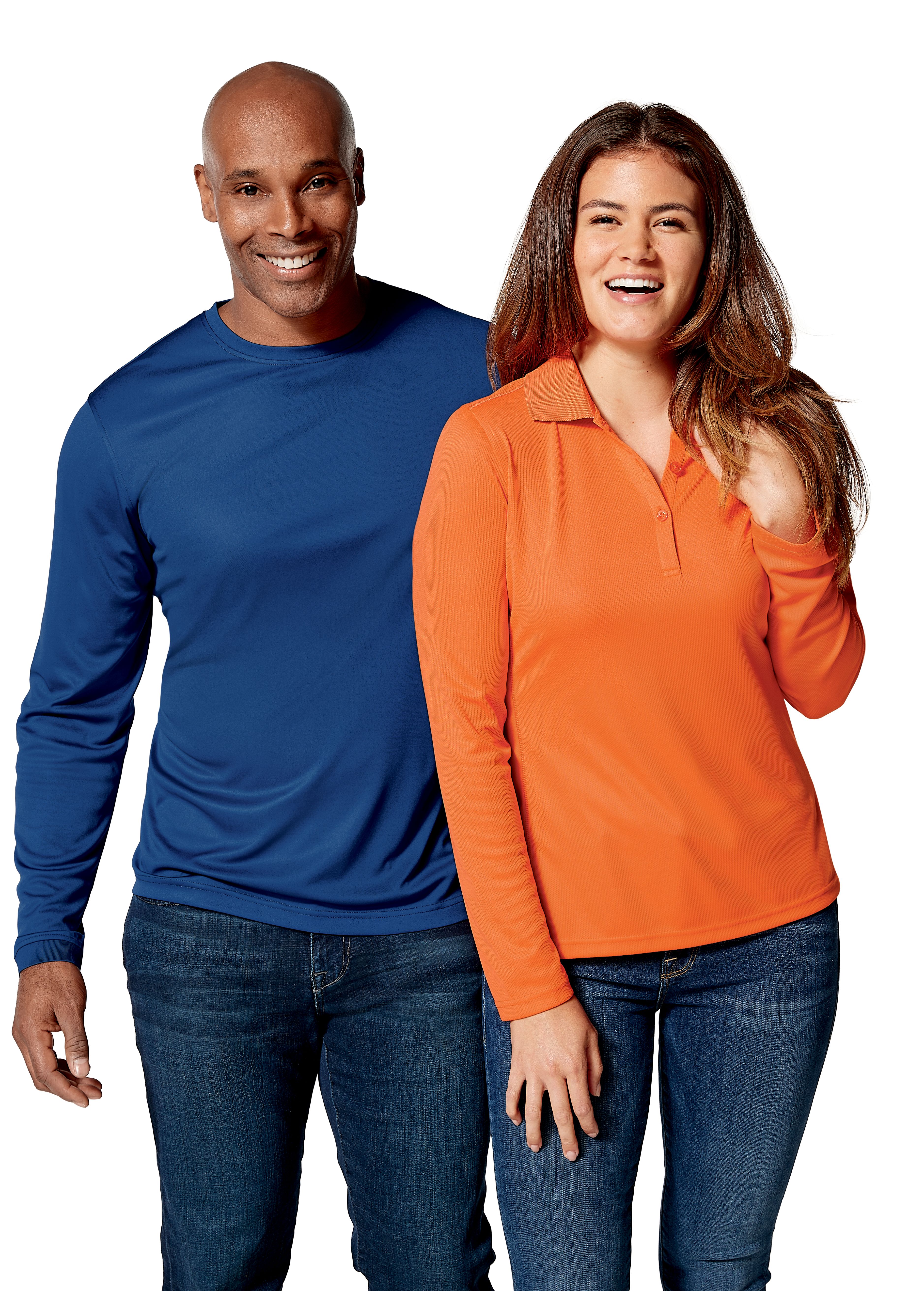 Clique Ice Pique Tech Womens Long Sleeve Polo 101