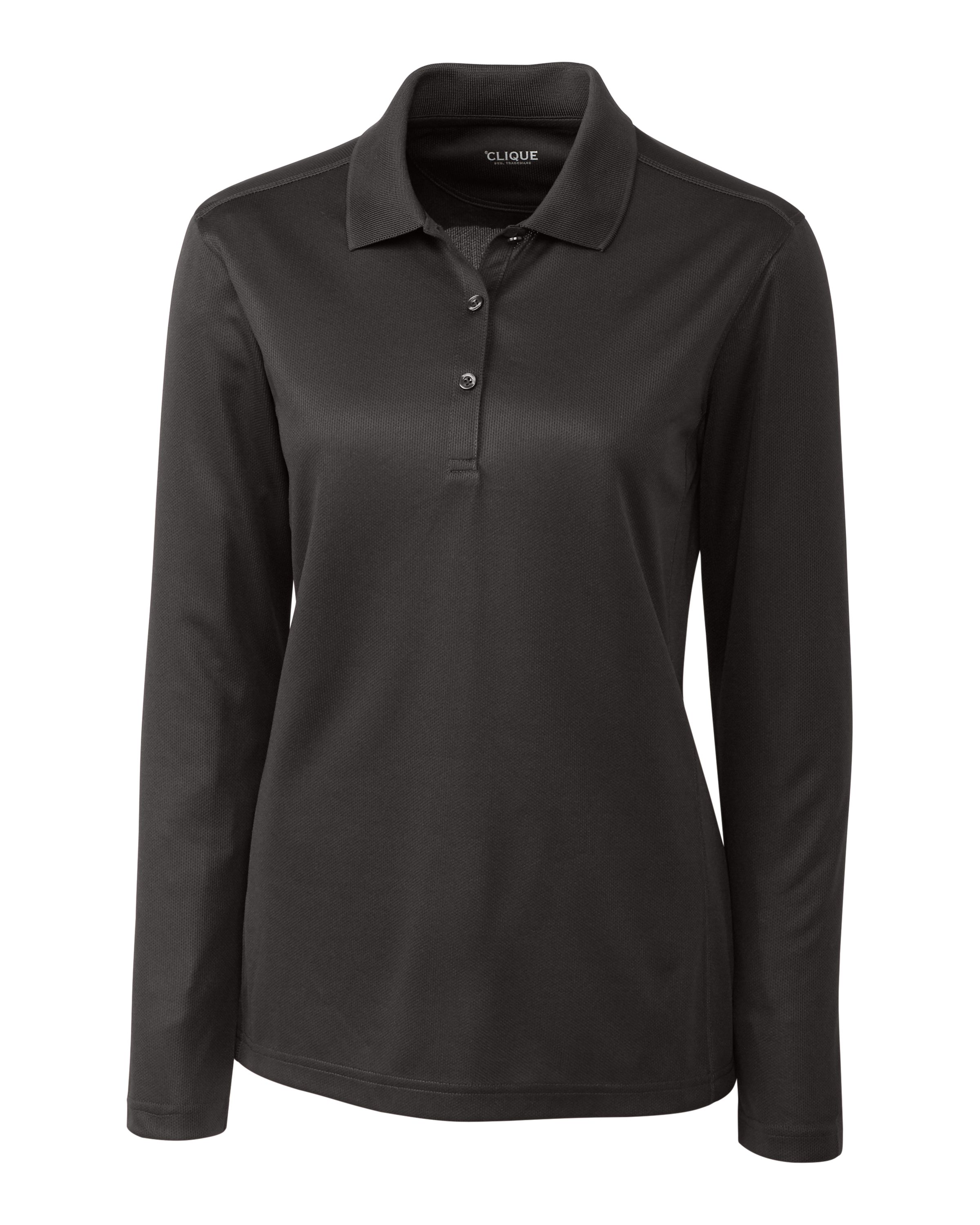 Clique Ice Pique Tech Womens Long Sleeve Polo 79