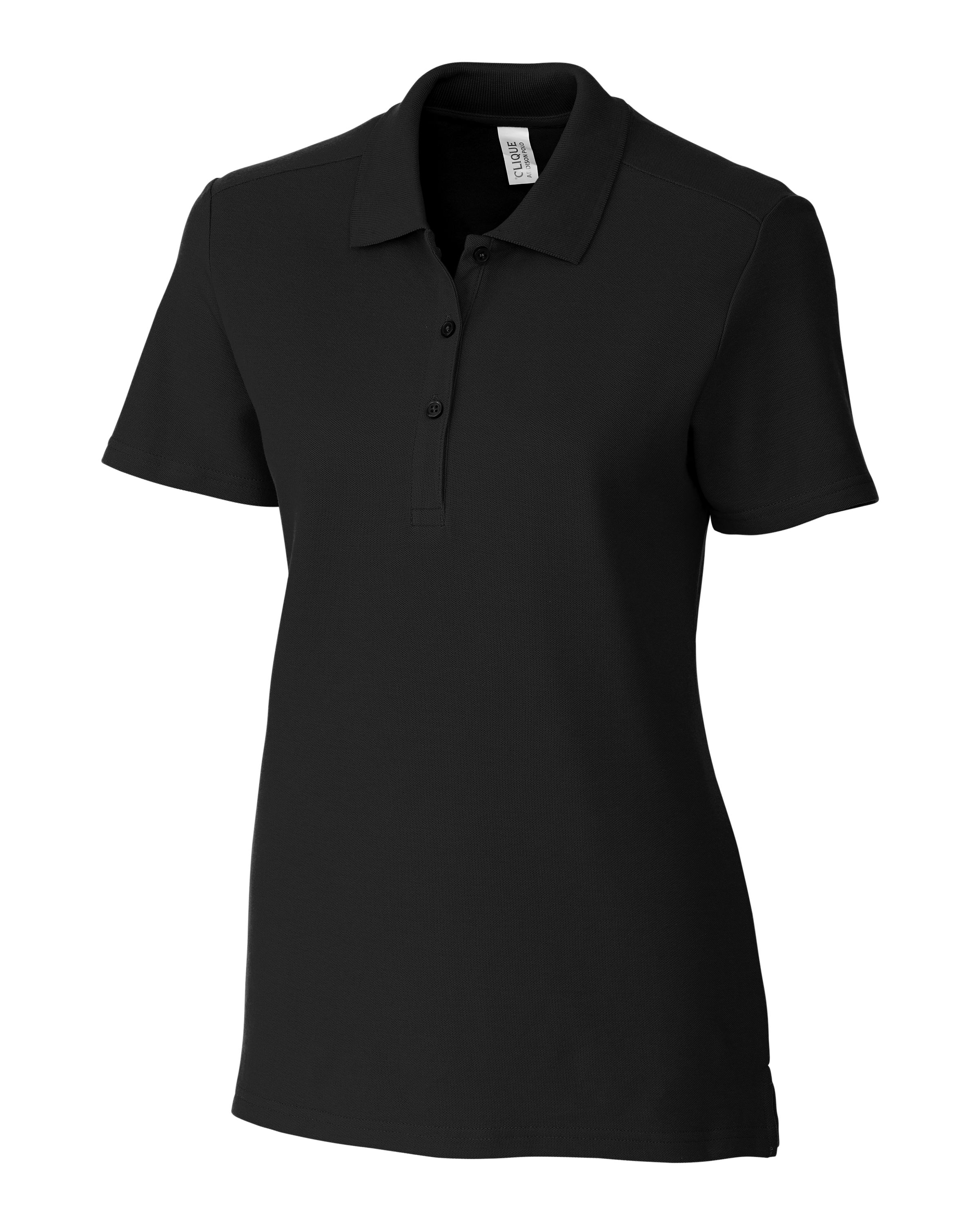 Clique Addison All Cotton Pique Short Sleeve Womens Polo-Clique