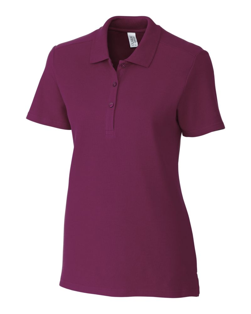 Clique Addison All Cotton Pique Womens Polo 2