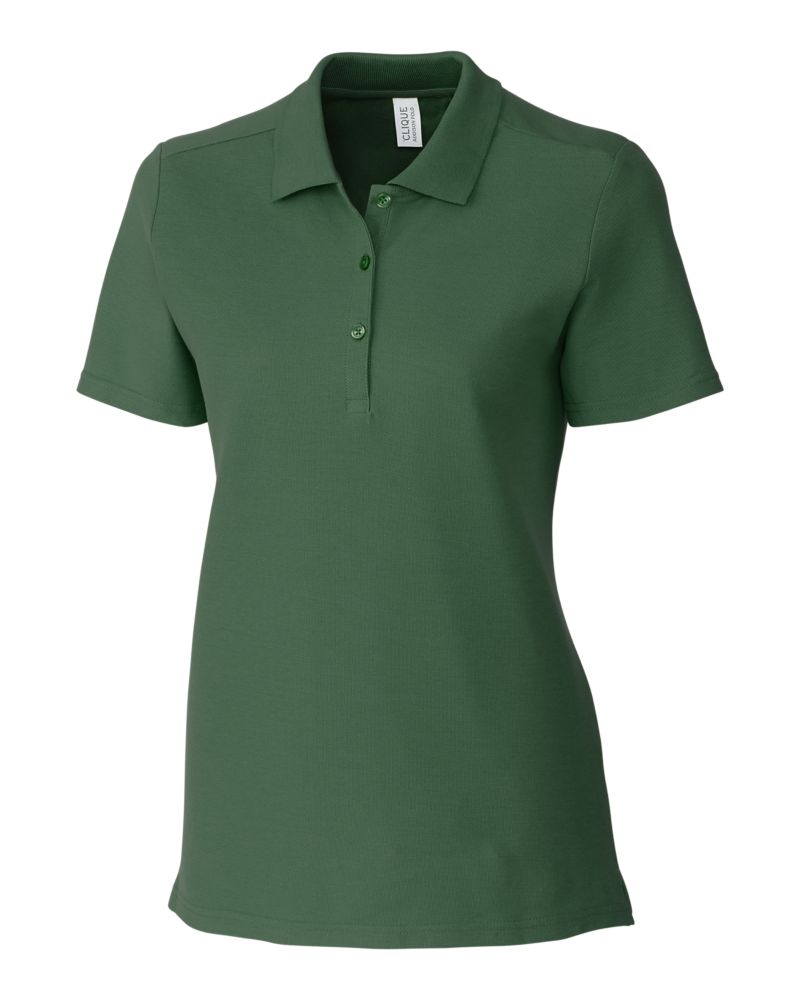 Clique Addison All Cotton Pique Womens Polo 14