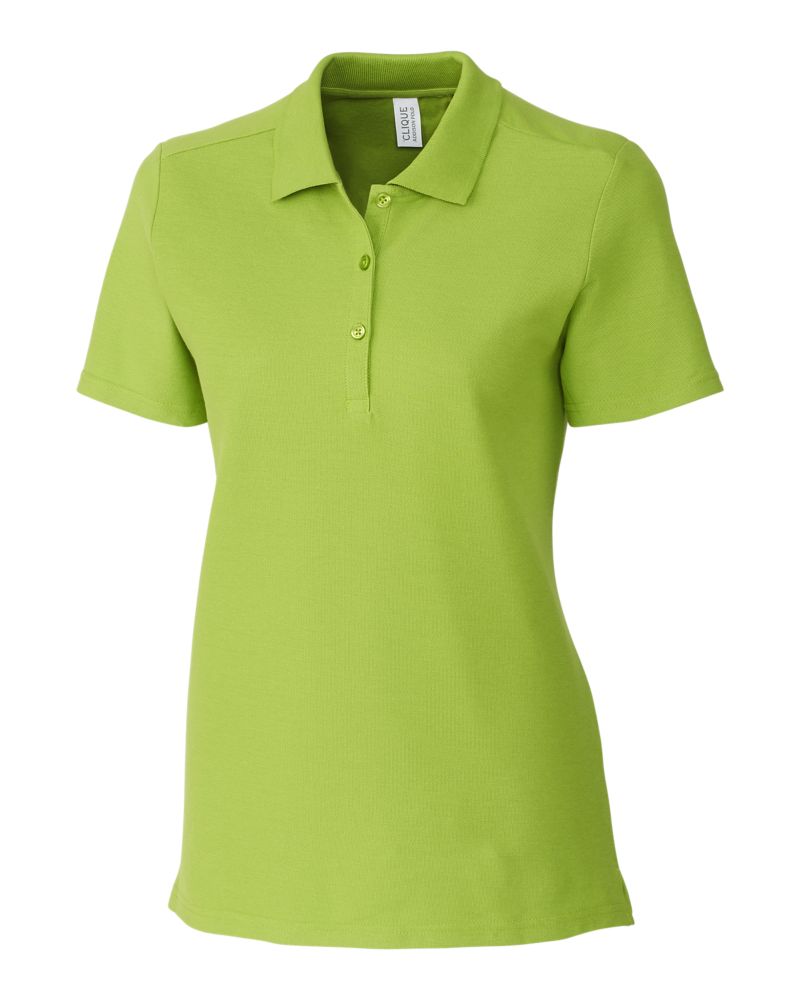 Clique Addison All Cotton Pique Womens Polo 22