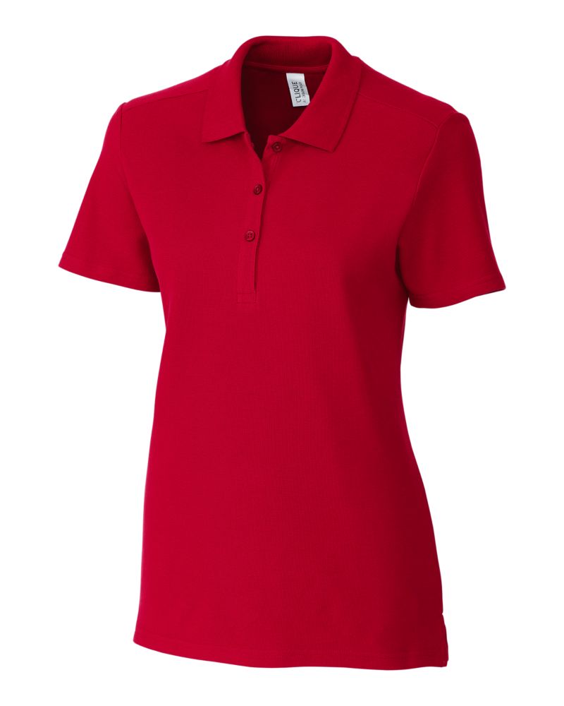 Clique Addison All Cotton Pique Womens Polo 61