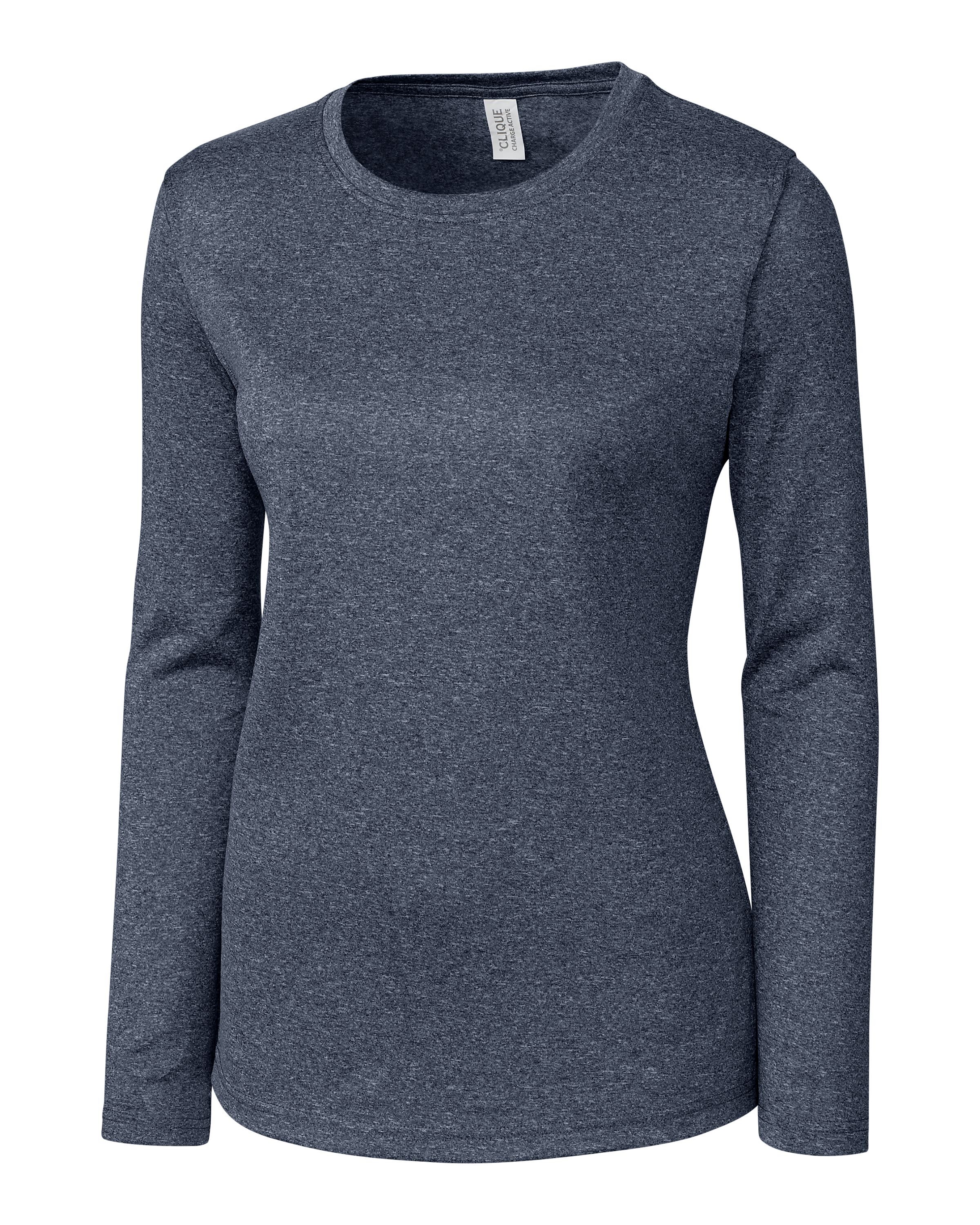 Clique Charge Active Womens Long Sleeve Tee-Clique