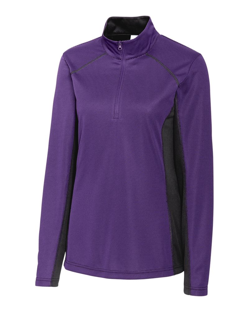Clique Ice Pique Colorblock Tech Womens Half Zip 5