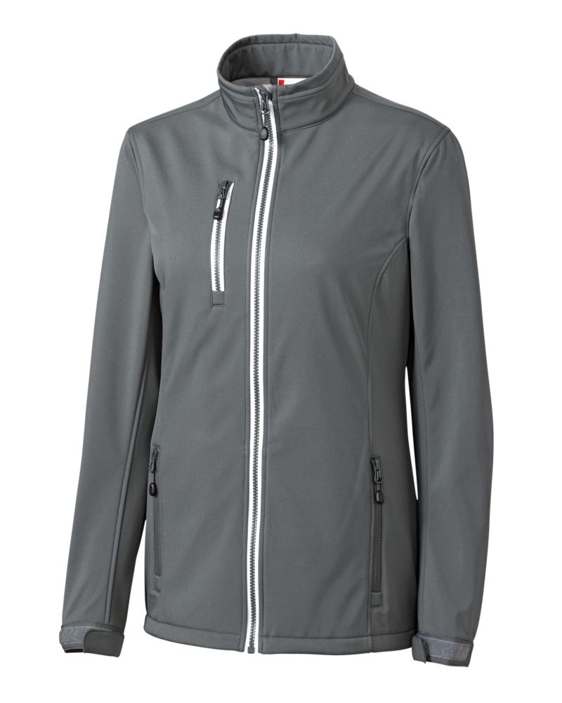 Clique Telemark Recycled Stretch Softshell Womens Full Zip Jacket 71