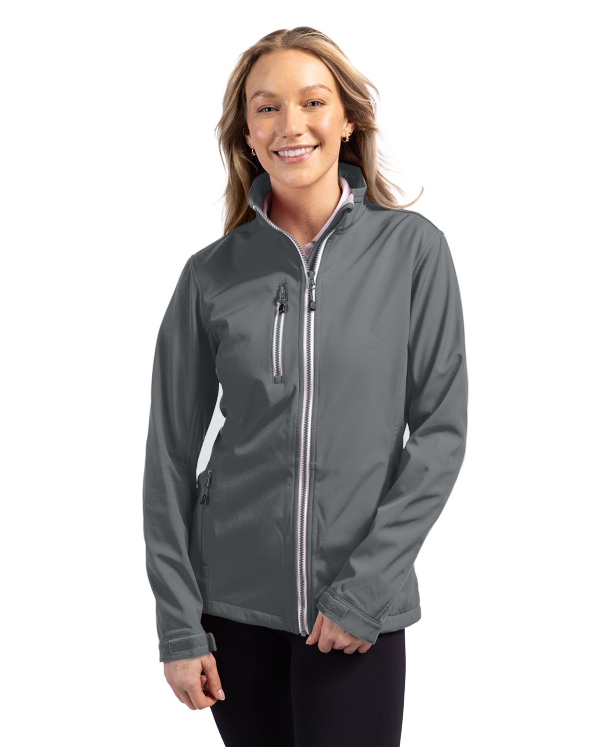 Clique Telemark Recycled Stretch Softshell Womens Full Zip Jacket 60