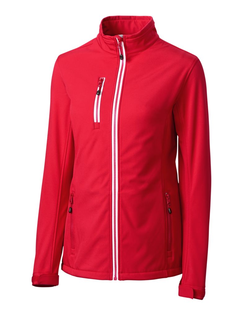 Clique Telemark Recycled Stretch Softshell Womens Full Zip Jacket 16