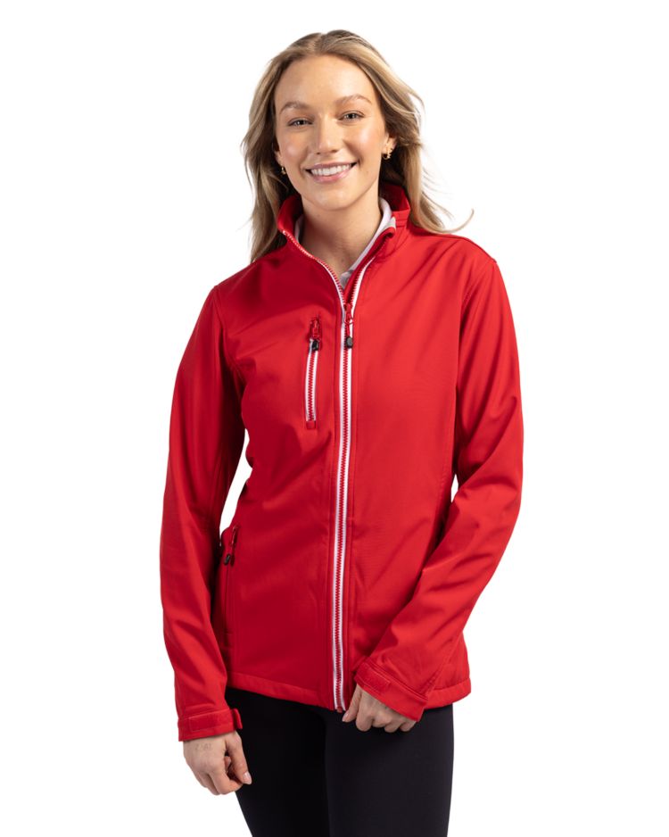 Clique Telemark Recycled Stretch Softshell Womens Full Zip Jacket 5