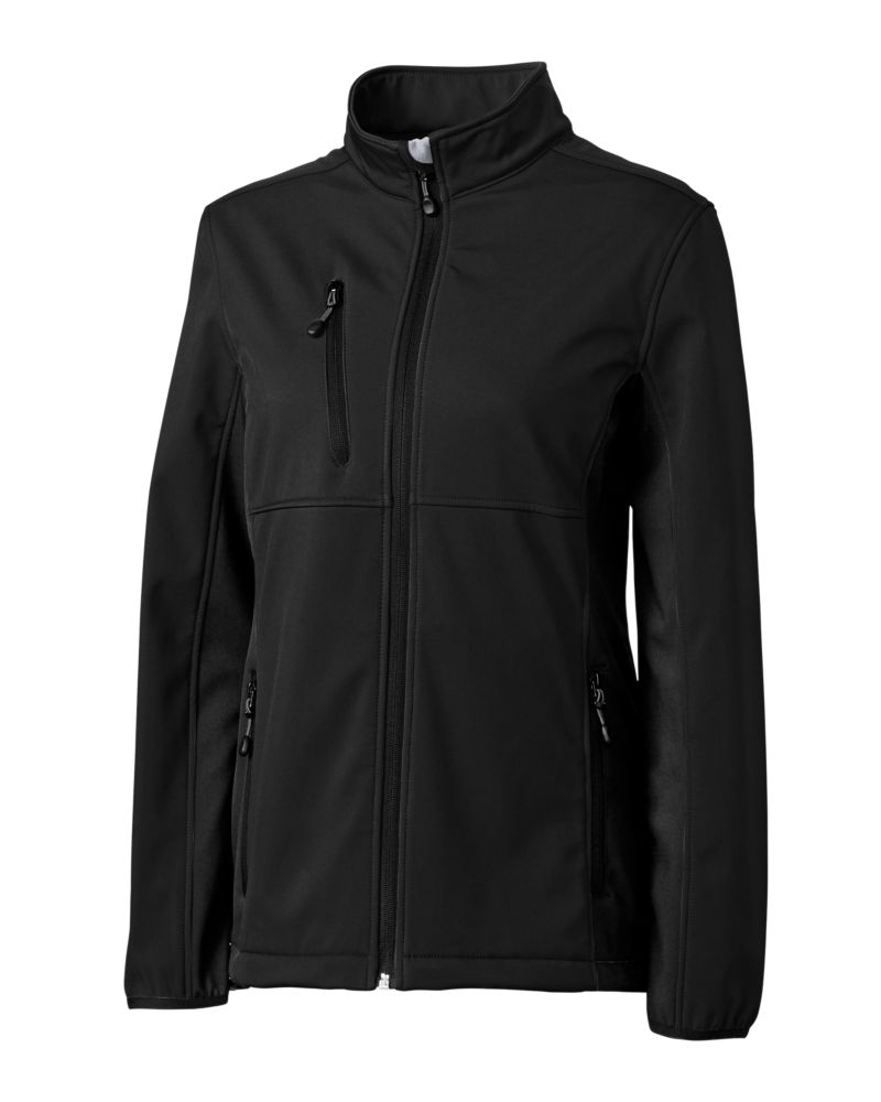 Clique Narvik Recycled Colorblock Stretch Softshell Womens Full Zip Jacket 20