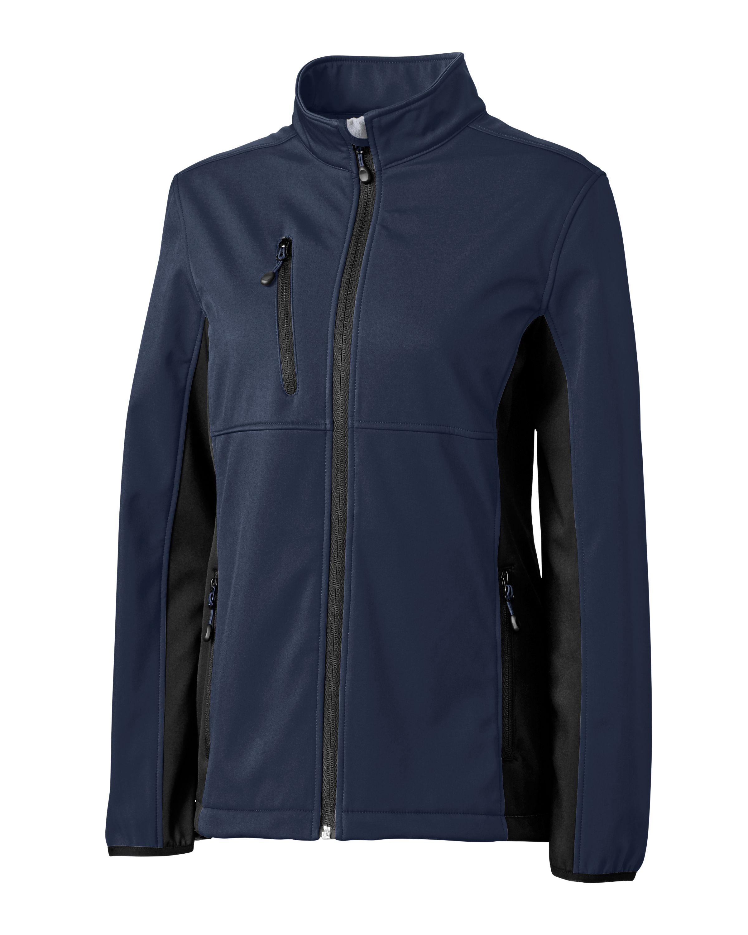 Clique Narvik Recycled Colorblock Stretch Softshell Womens Full Zip Jacket 9