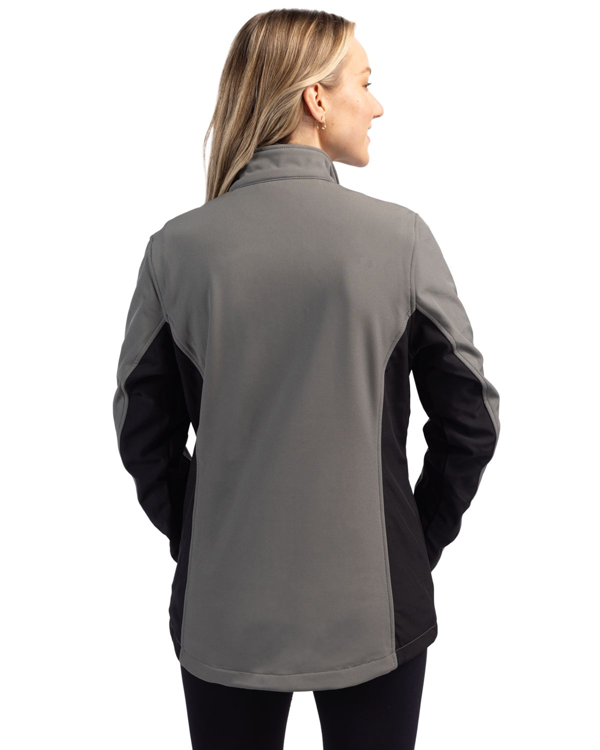 Clique Narvik Recycled Colorblock Stretch Softshell Womens Full Zip Jacket 31