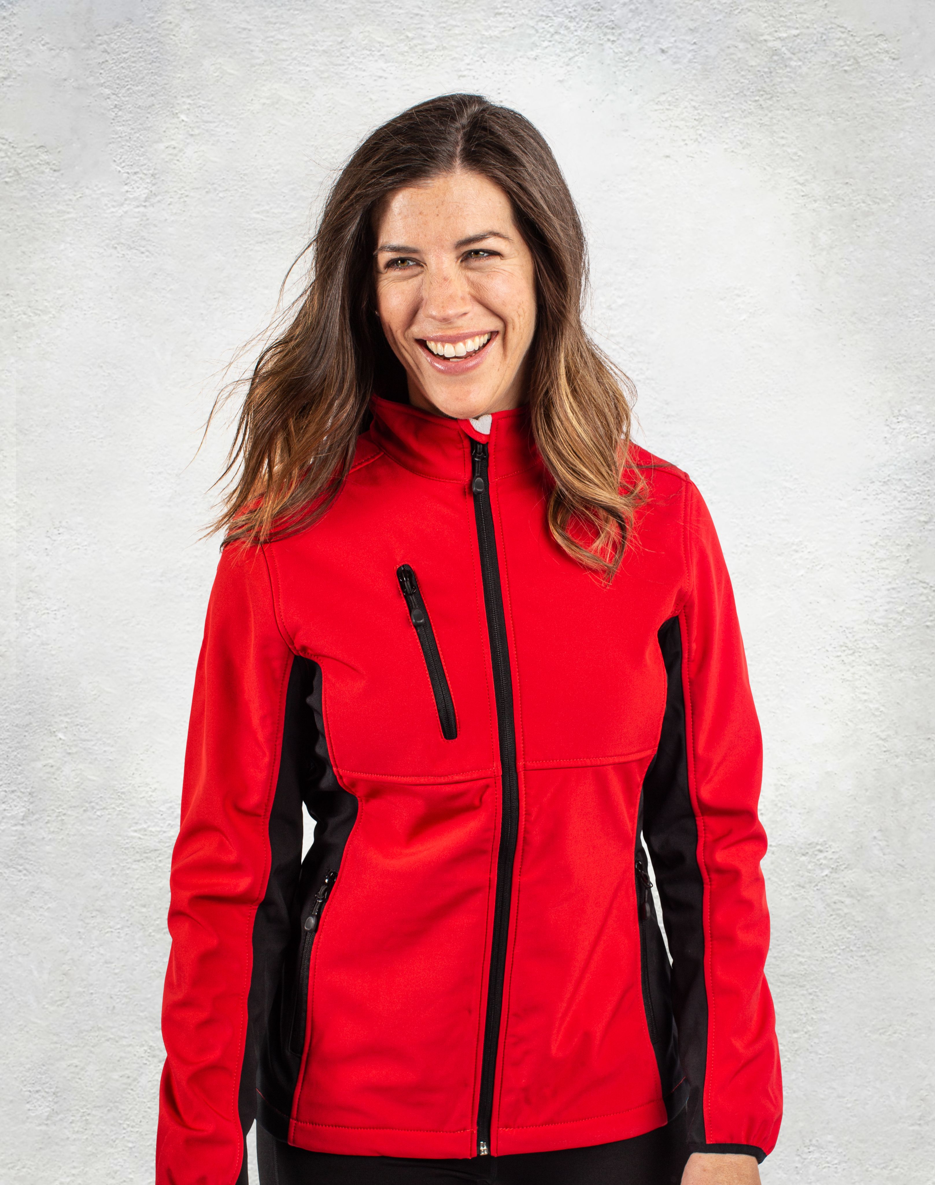 Clique Narvik Recycled Colorblock Stretch Softshell Womens Full Zip Jacket 41