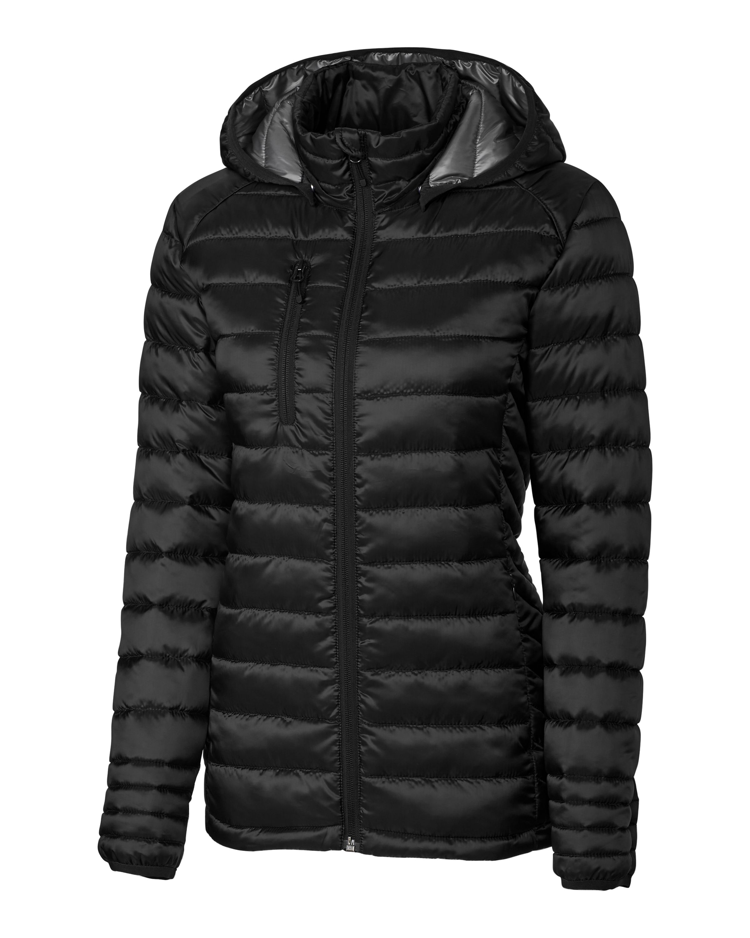 Clique Hudson Insulated Womens Full-Zip Puffer Jacket-Clique