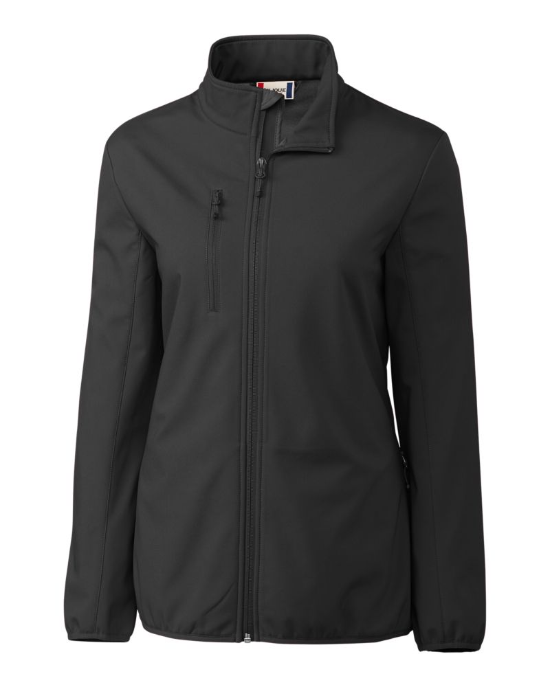 Clique Trail Recycled Stretch Softshell Womens Full Zip Jacket 104