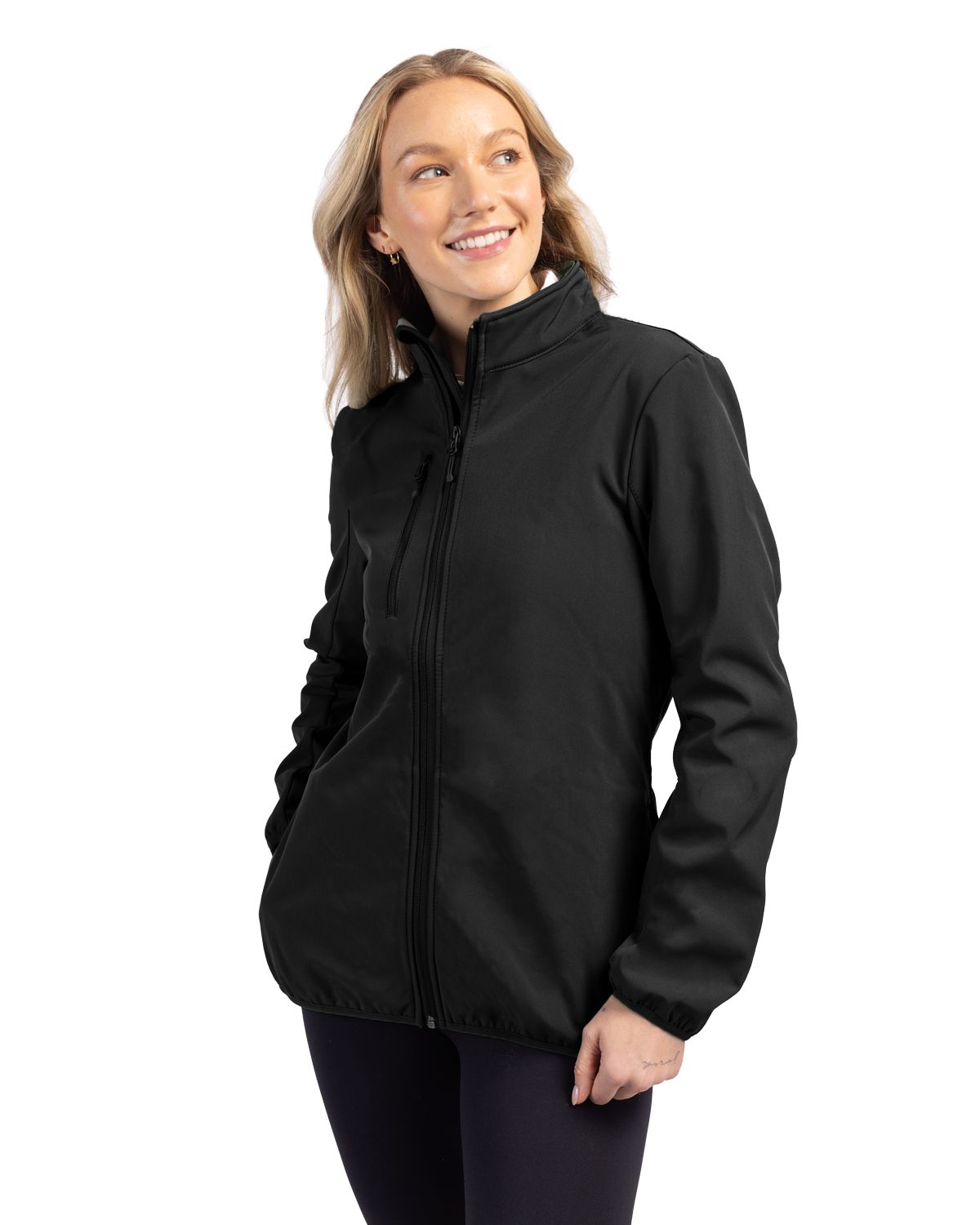 Clique Trail Recycled Stretch Softshell Womens Full Zip Jacket 59
