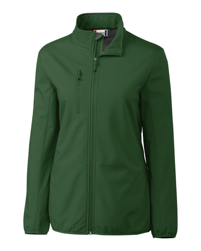 Clique Trail Recycled Stretch Softshell Womens Full Zip Jacket 83