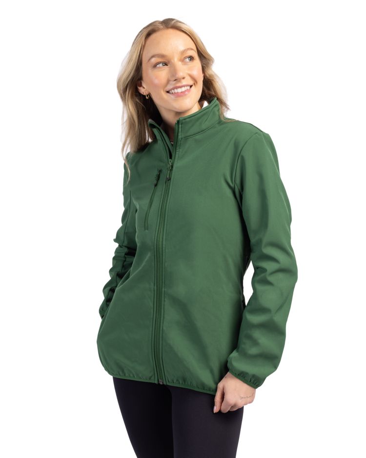 Clique Trail Recycled Stretch Softshell Womens Full Zip Jacket 76