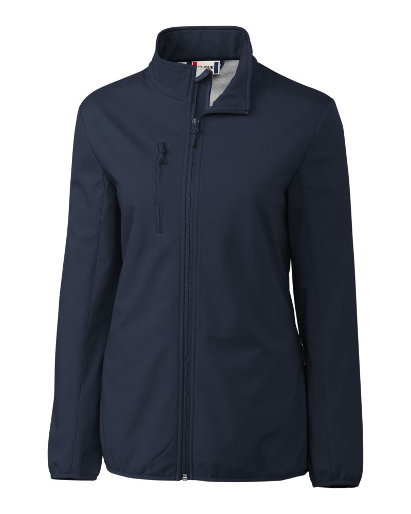 Clique Trail Recycled Stretch Softshell Womens Full Zip Jacket 105