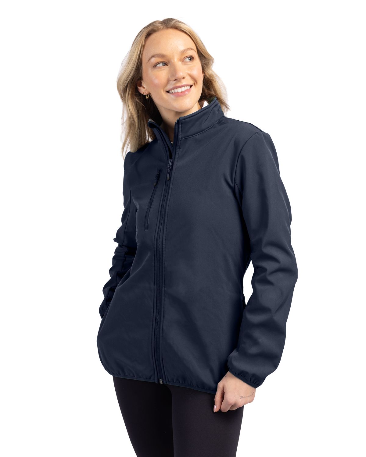 Clique Trail Recycled Stretch Softshell Womens Full Zip Jacket 85