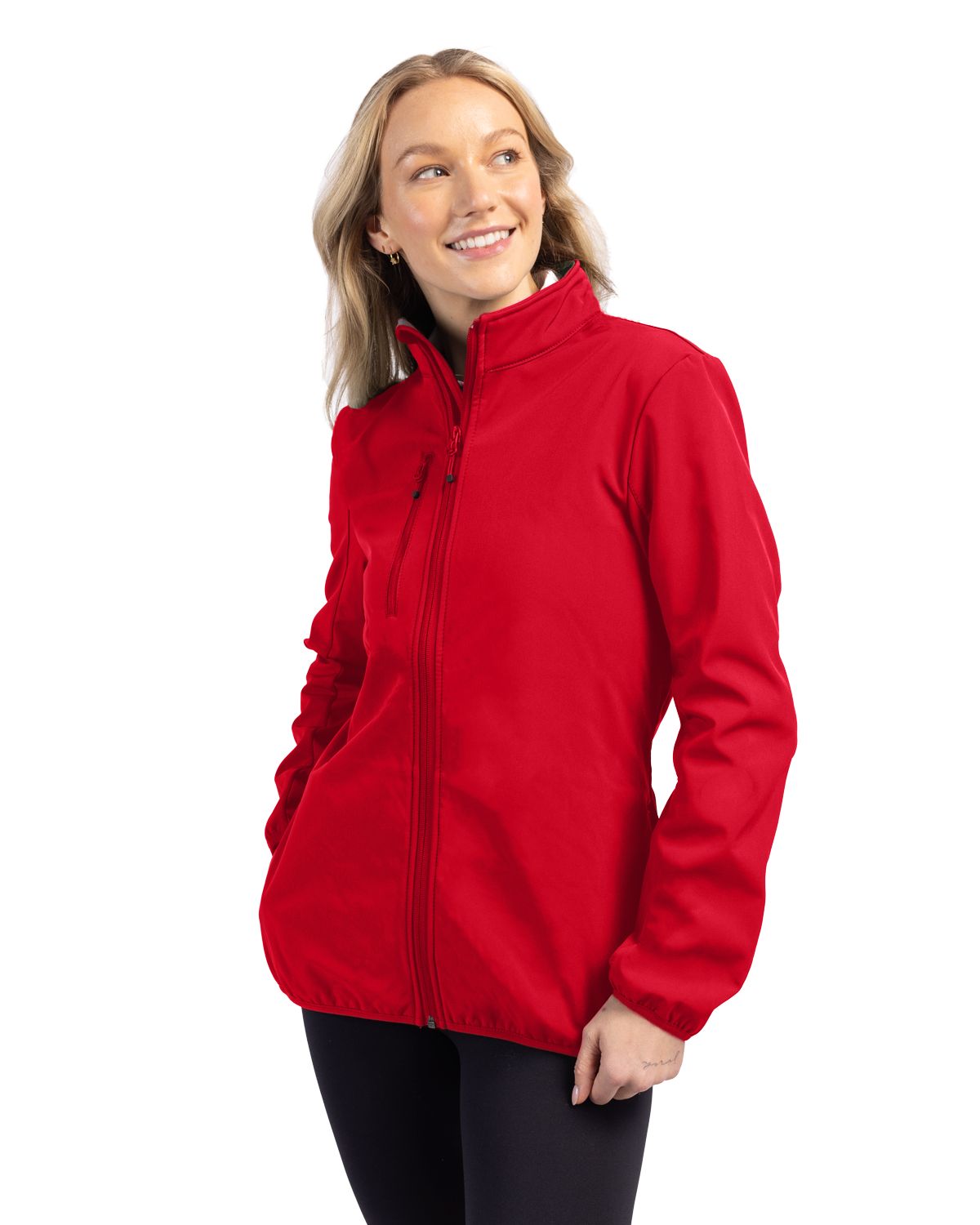 Clique Trail Recycled Stretch Softshell Womens Full Zip Jacket 71