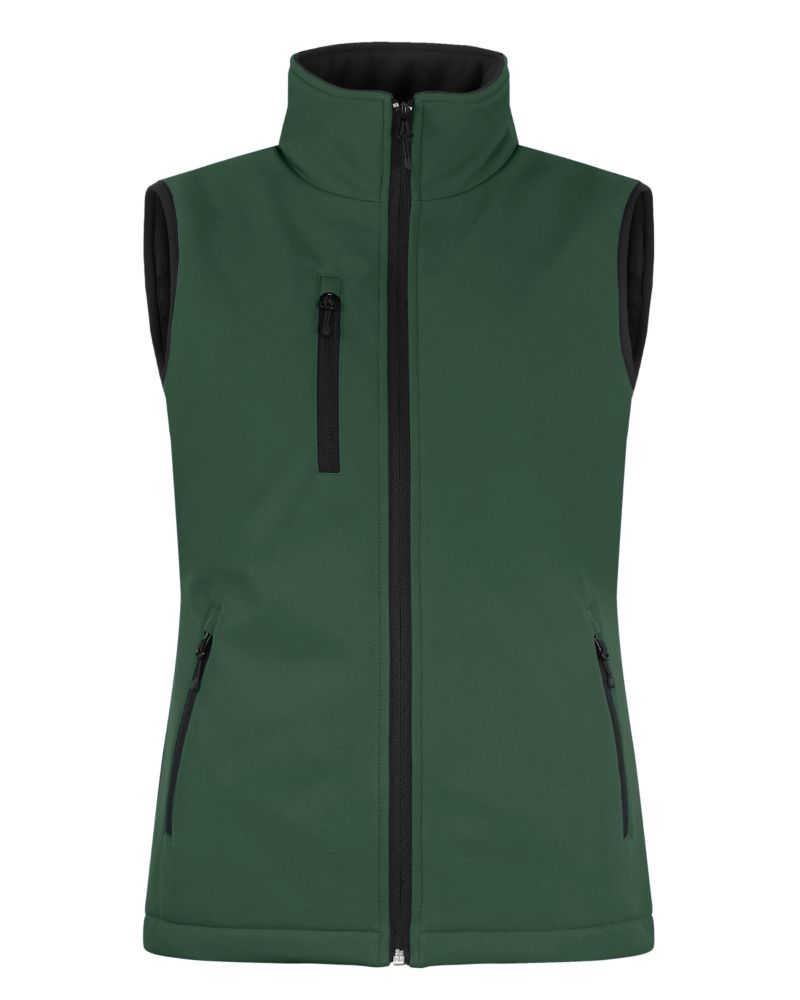 Clique Equinox Insulated Softshell Womens Full Zip Vest 21