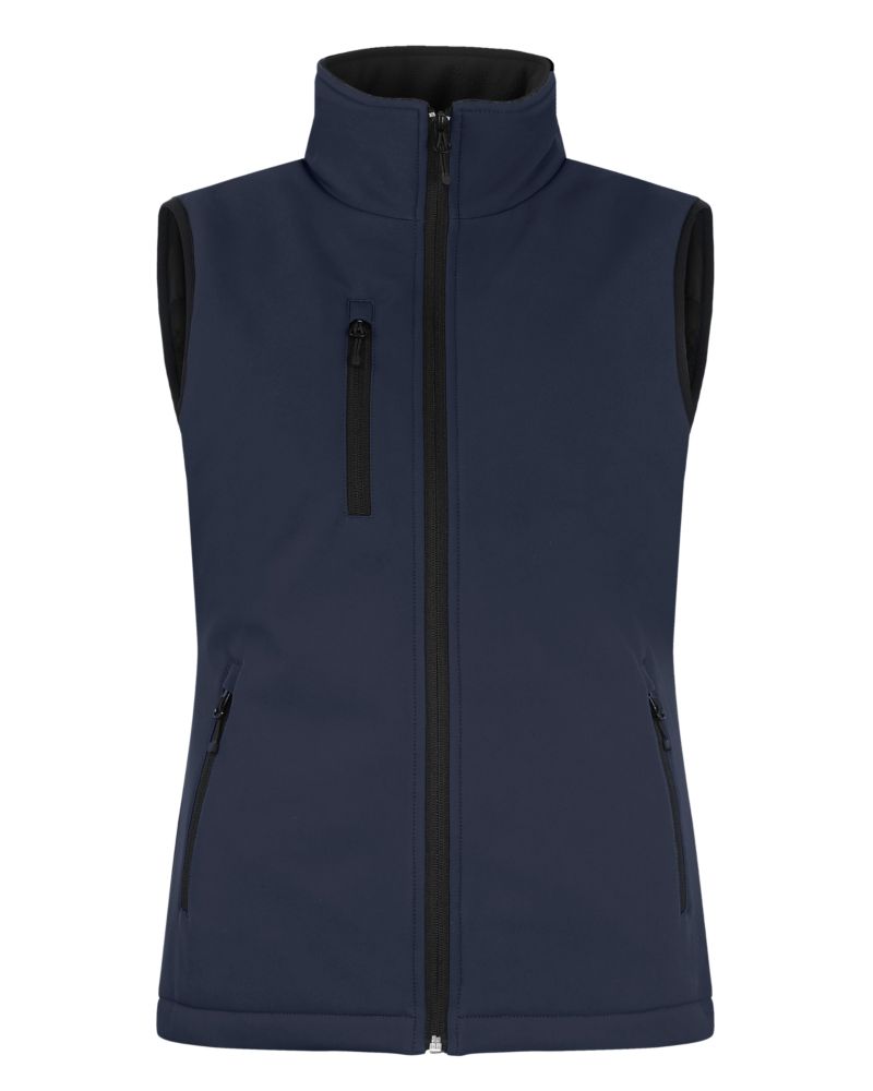 Clique Equinox Insulated Softshell Womens Full Zip Vest 14