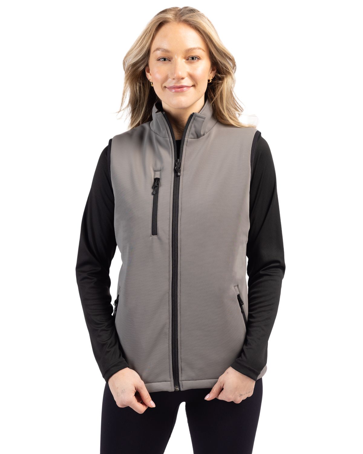 Clique Equinox Insulated Softshell Womens Full Zip Vest 15