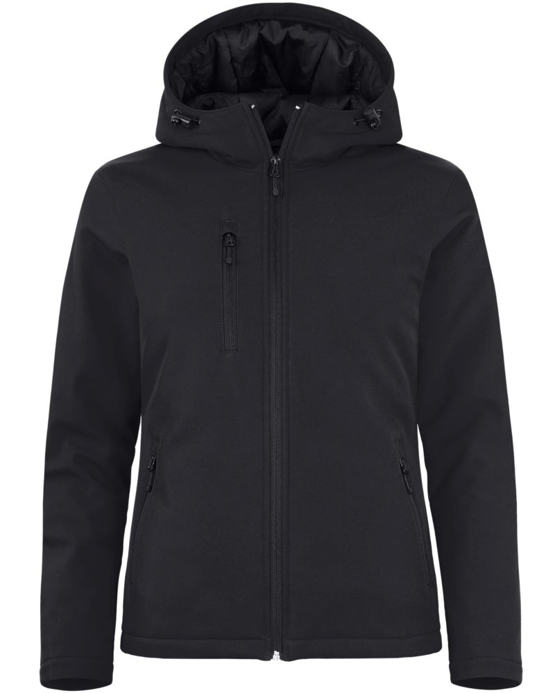 Clique Equinox Insulated Softshell Womens Full Zip Hooded Jacket 50