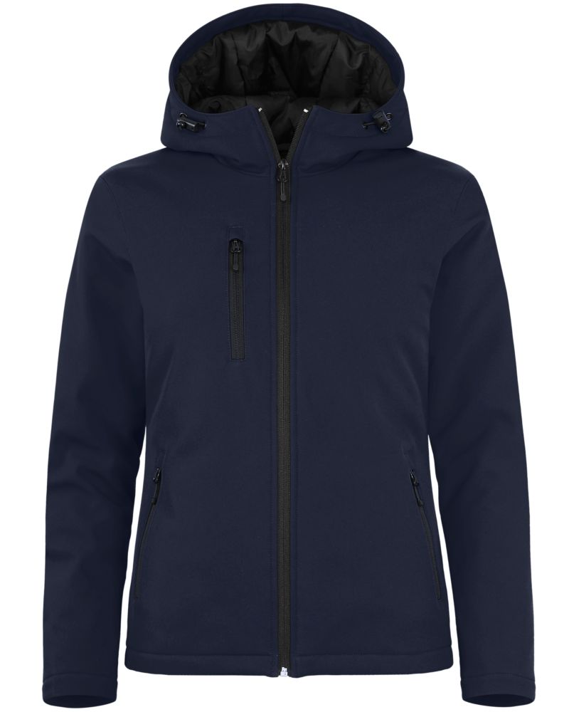 Clique Equinox Insulated Softshell Womens Full Zip Hooded Jacket 42