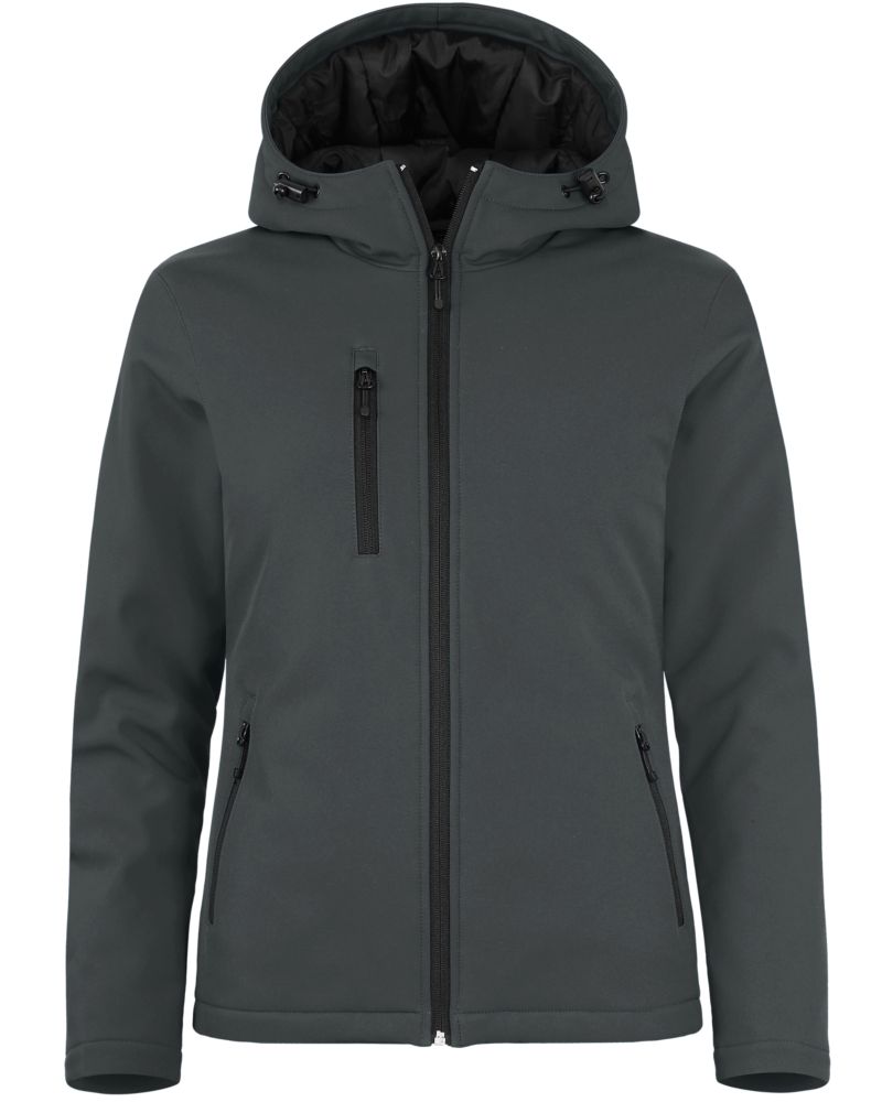 Clique Equinox Insulated Softshell Womens Full Zip Hooded Jacket 55