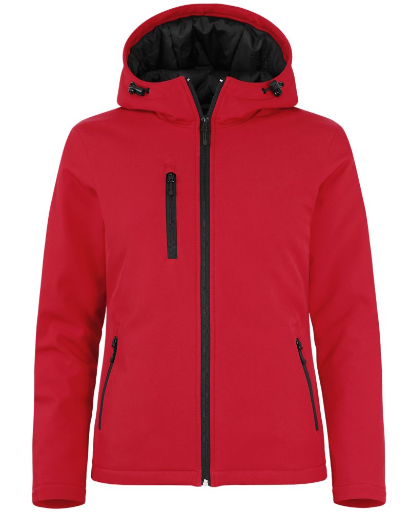 Clique Equinox Insulated Softshell Womens Full Zip Hooded Jacket 36