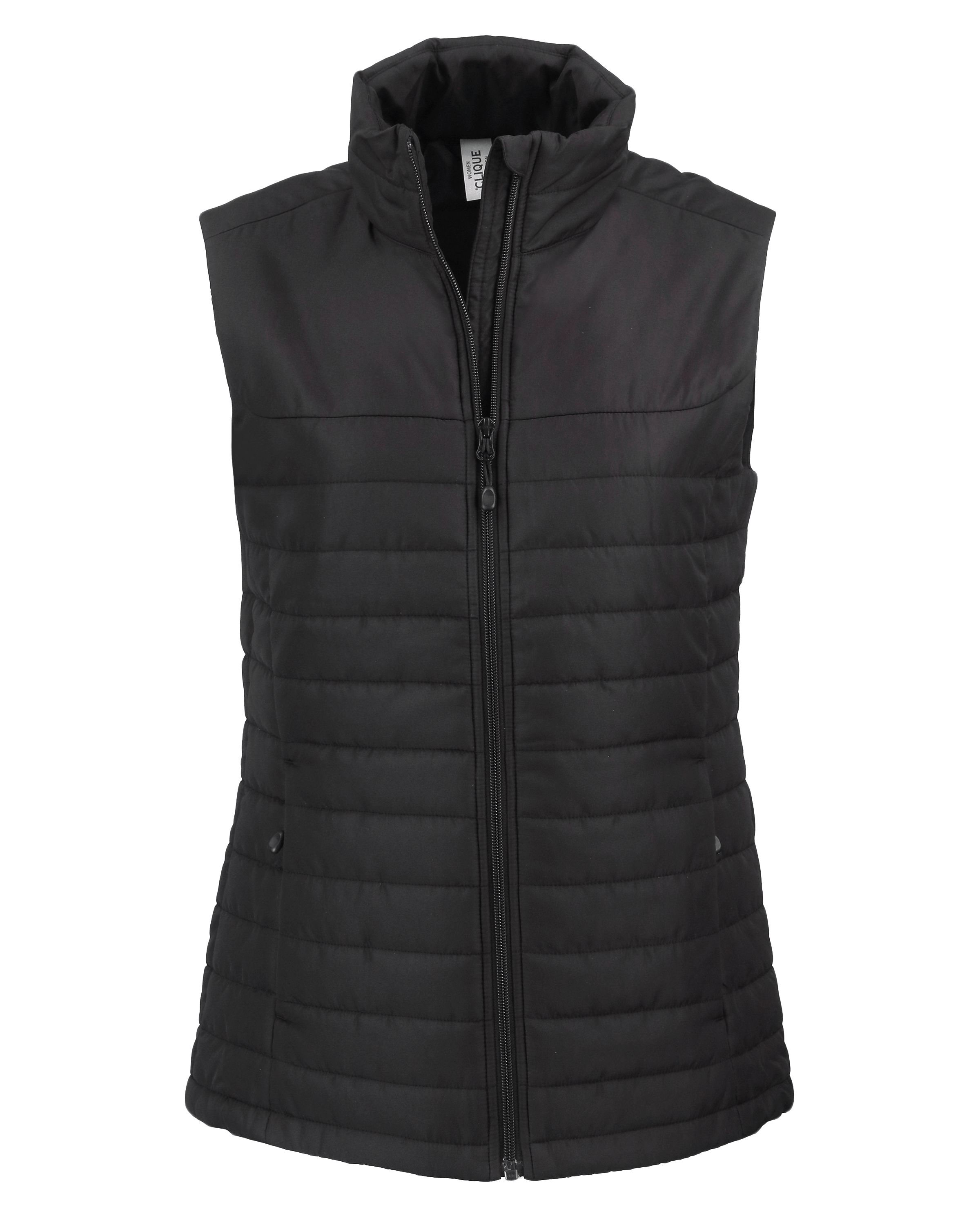 Clique Elevation Eco Full Zip Womens Puffer Vest-Clique