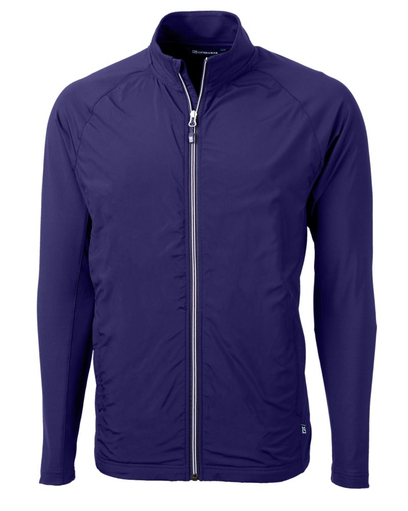 Cutter & Buck Adapt Recycled Soft Knit Stretch Mens Hybrid Full Zip Jacket 46