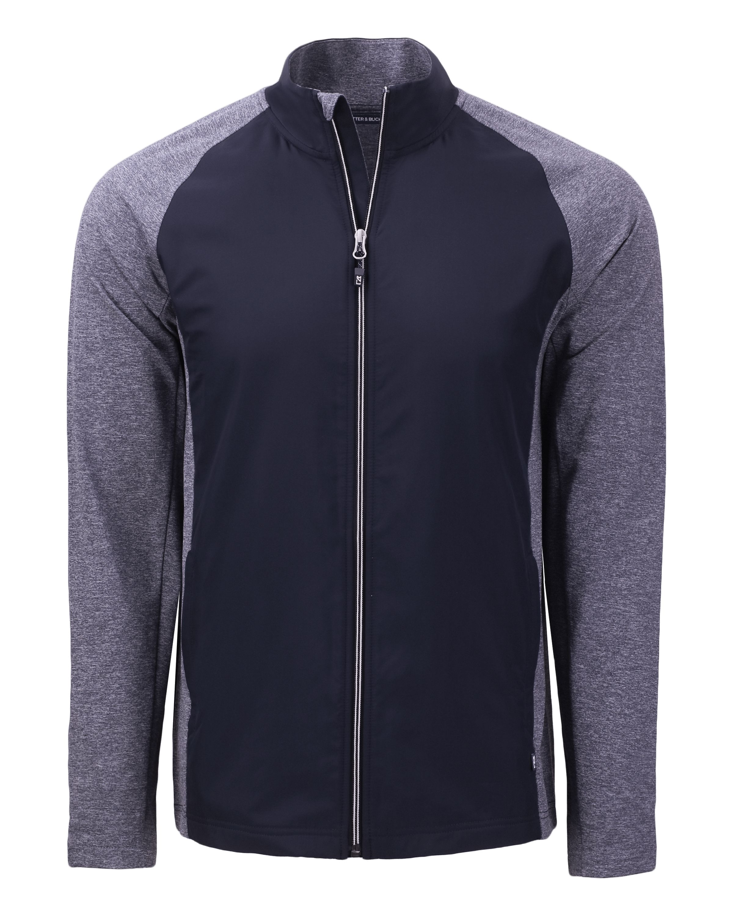Cutter & Buck Adapt Recycled Soft Knit Stretch Mens Hybrid Full Zip Jacket 184