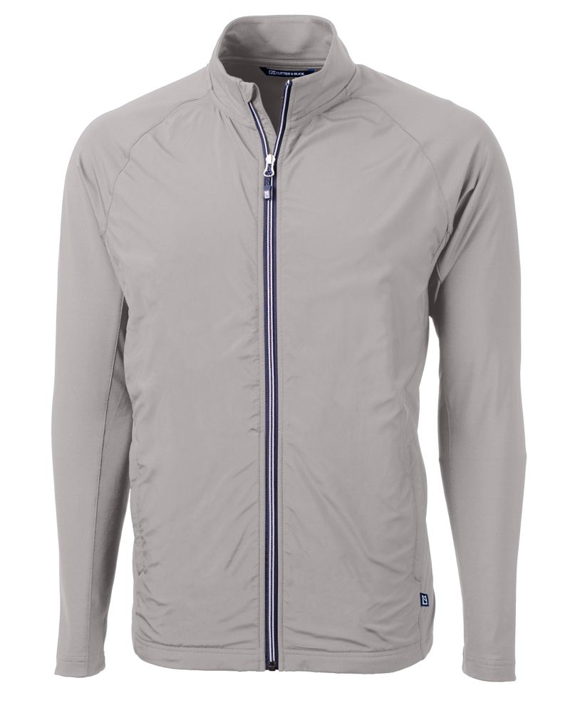 Cutter & Buck Adapt Recycled Soft Knit Stretch Mens Hybrid Full Zip Jacket 106