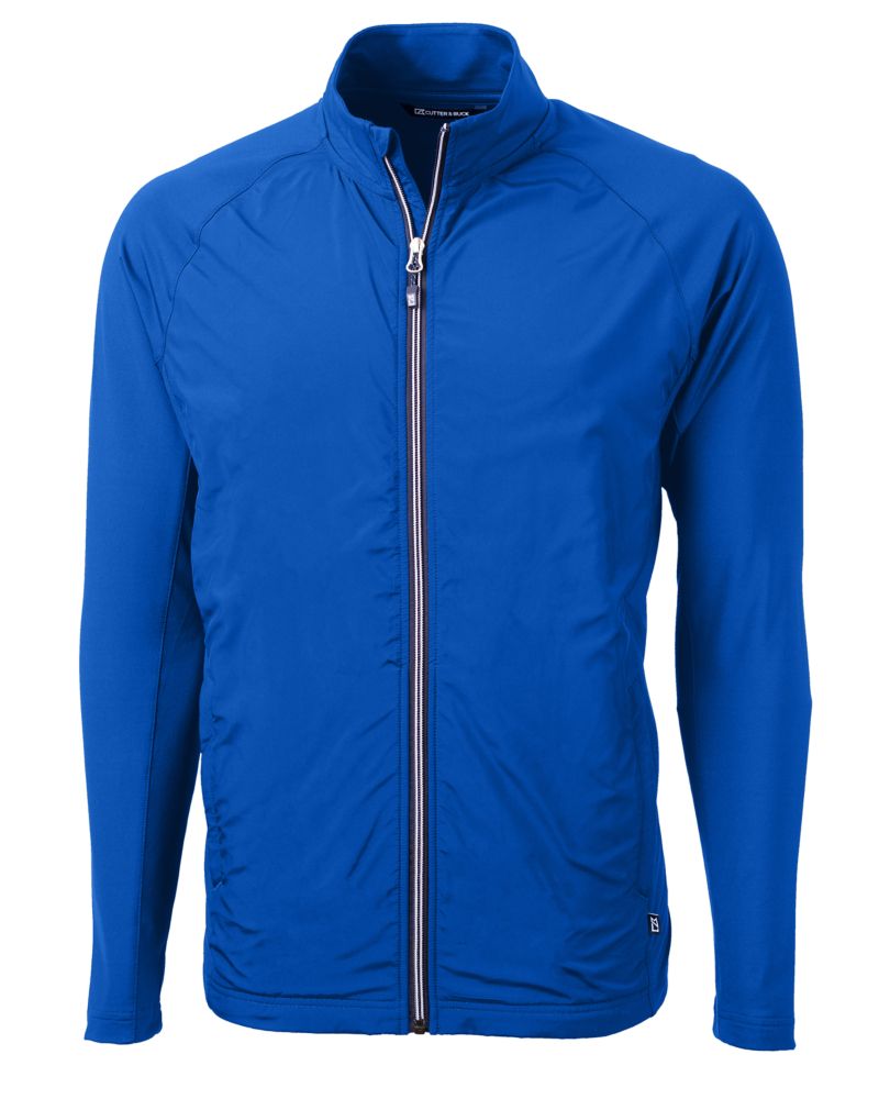 Cutter & Buck Adapt Recycled Soft Knit Stretch Mens Hybrid Full Zip Jacket 108