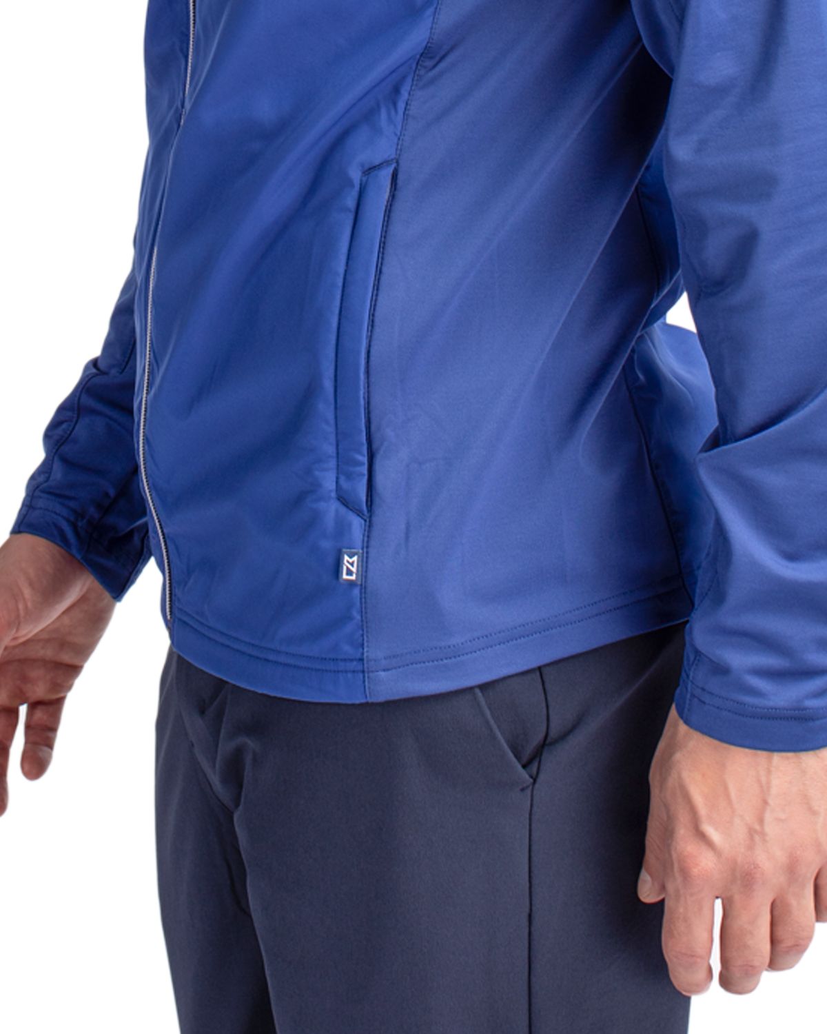 Cutter & Buck Adapt Recycled Soft Knit Stretch Mens Hybrid Full Zip Jacket 42