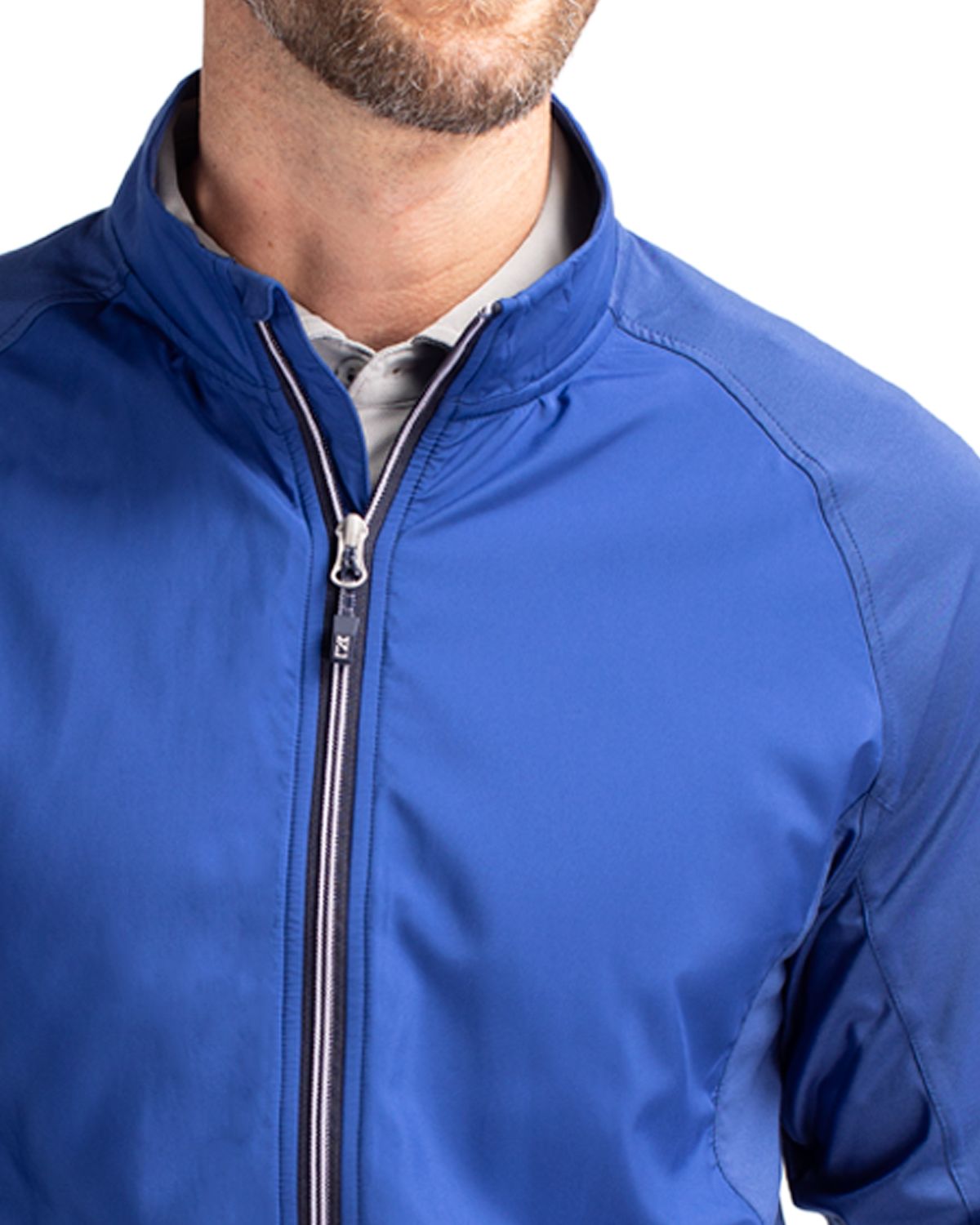 Cutter & Buck Adapt Recycled Soft Knit Stretch Mens Hybrid Full Zip Jacket 107