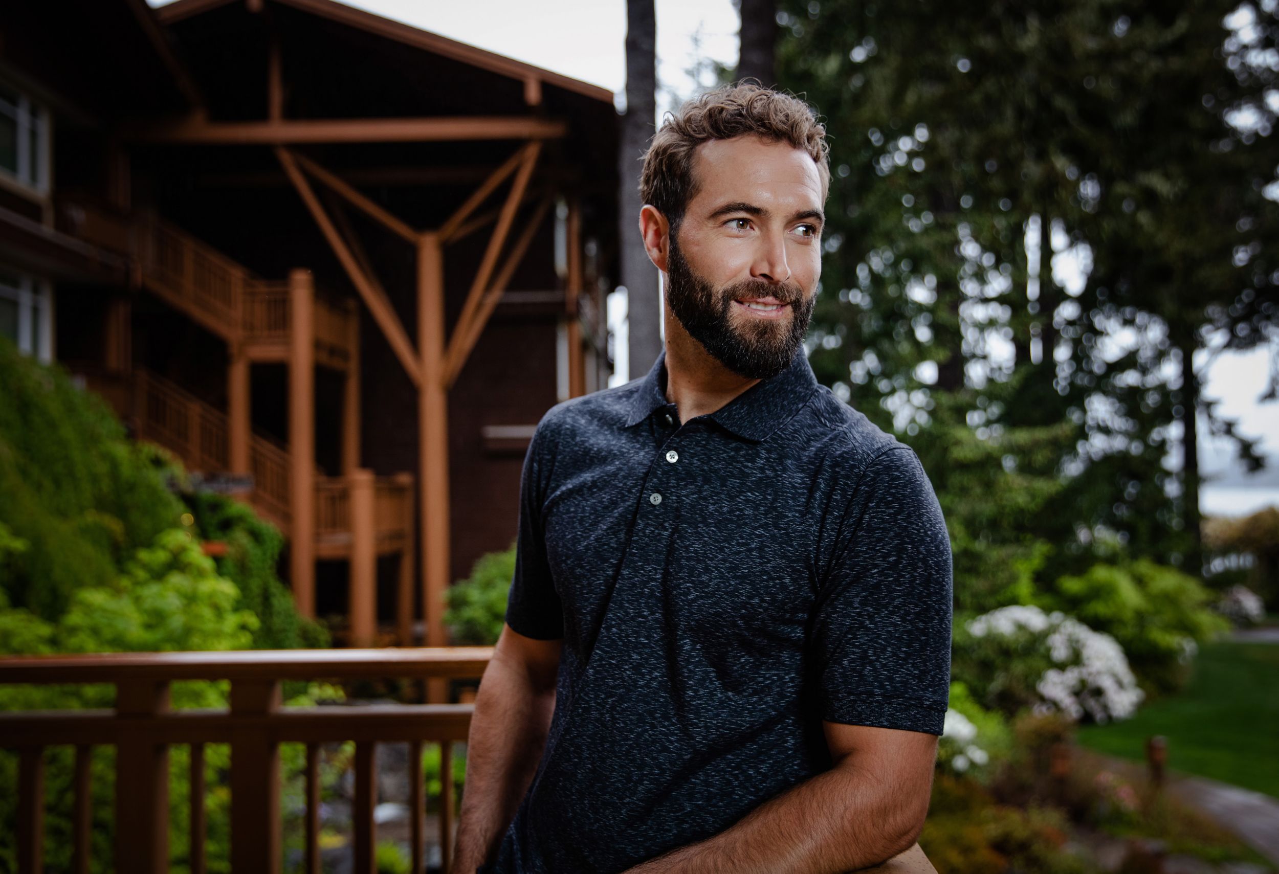 Cutter & Buck Advantage Tri-Blend Pique Mens Polo